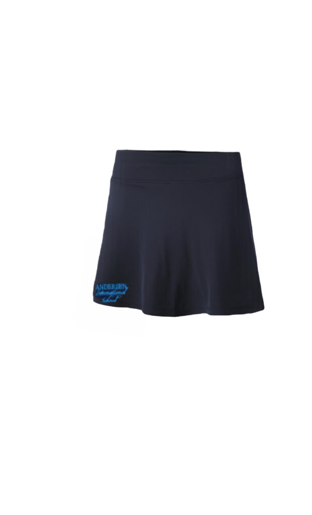 Gonnellina in felpa con pantaloncino