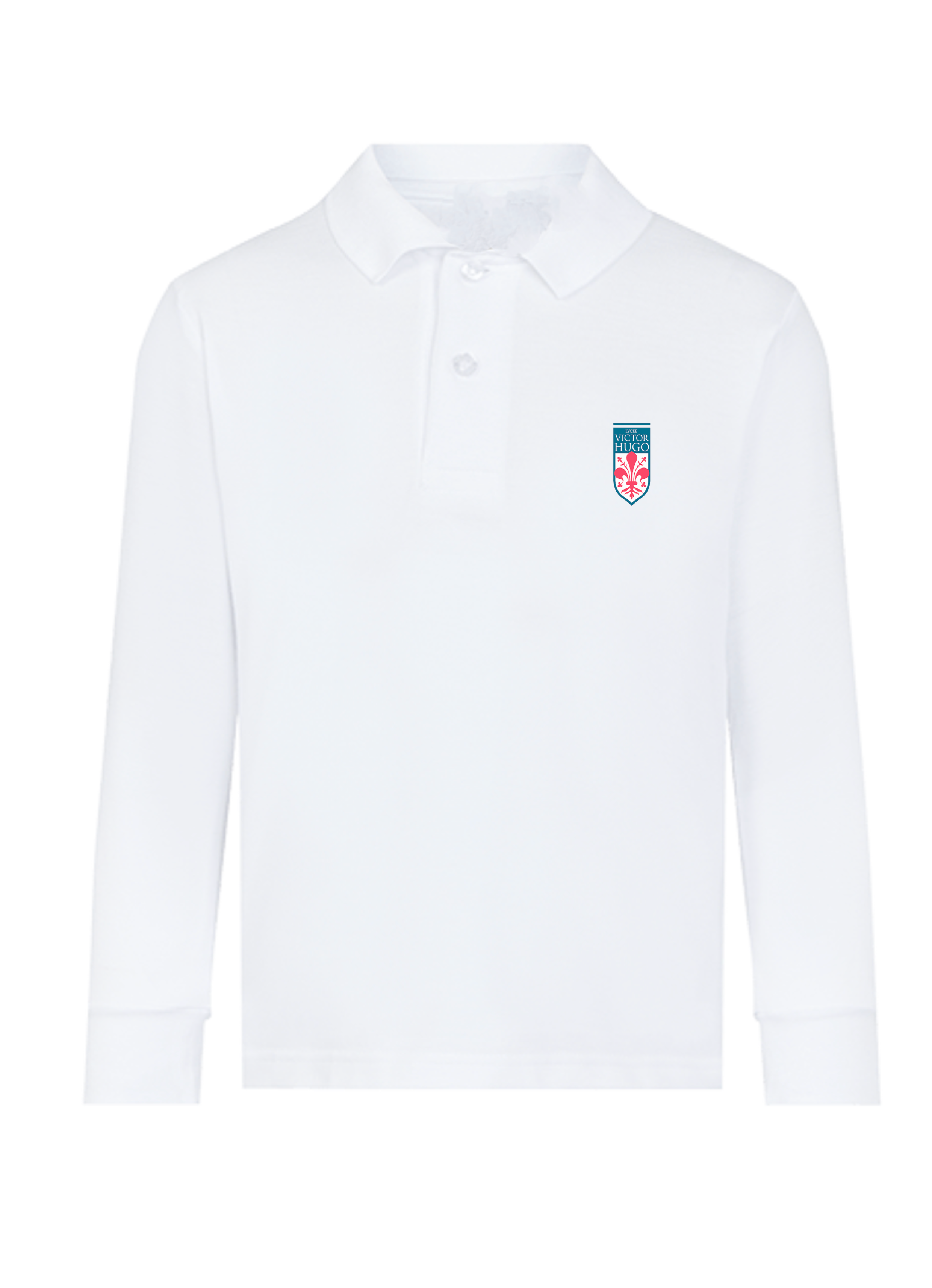 Chemise Scolaire Unie Garçon - Manches Longues Coton, Tenue Formelle Rentrée