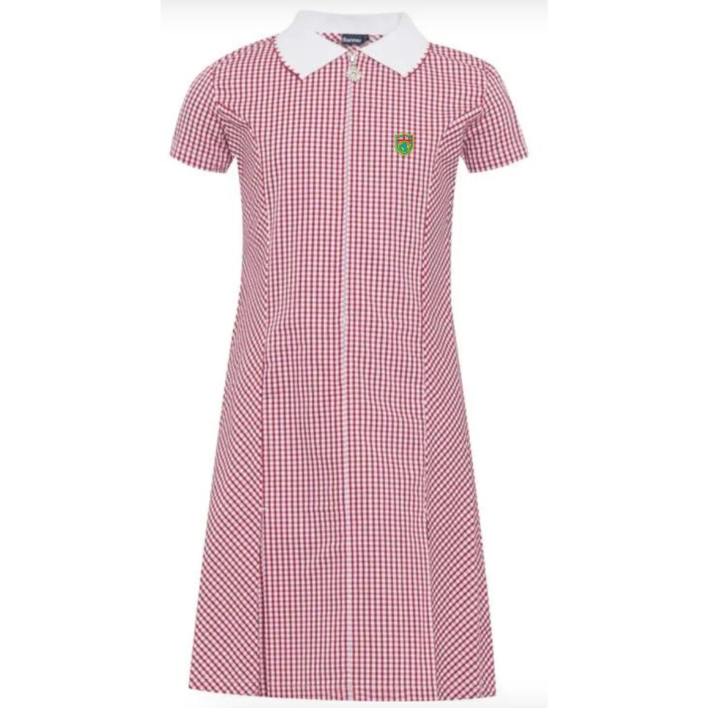 Eco Sostenibile Gingham dress